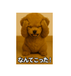 トイプー子犬のきもちスタンプ（個別スタンプ：18）