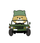 陸上自衛隊・ゆるっと柴犬三曹（個別スタンプ：7）