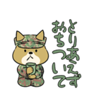 陸上自衛隊・ゆるっと柴犬三曹（個別スタンプ：31）