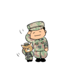 陸上自衛隊・ゆるっと自衛官スタンプ（個別スタンプ：40）
