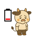牛ベビーの生活 (にほんご) Ver4（個別スタンプ：33）