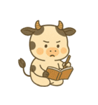 牛ベビーの生活 (にほんご) Ver4（個別スタンプ：37）