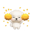 毎日ずっ〜と使える★愛犬マルチーズ【3D】（個別スタンプ：32）