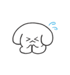 白いいぬマン（個別スタンプ：8）