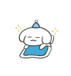 白いいぬマン（個別スタンプ：14）