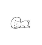 白いいぬマン（個別スタンプ：16）