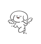 白いいぬマン（個別スタンプ：34）