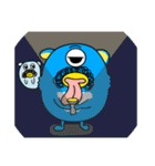 まつジローと上野（個別スタンプ：24）