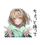 ゆるパーカーちゃん★朝のルーティン（個別スタンプ：10）