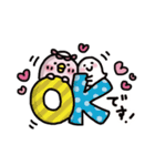 ピンクかっぱとおばけちゃん～日常敬語～（個別スタンプ：12）
