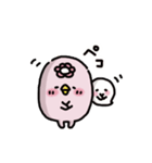 ピンクかっぱとおばけちゃん～日常敬語～（個別スタンプ：35）