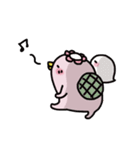 ピンクかっぱとおばけちゃん～日常敬語～（個別スタンプ：38）