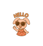 ウサギちゃん日常スタンプ（個別スタンプ：4）