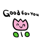 nenerin日常会話スタンプ323英語気遣い（個別スタンプ：25）