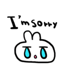 nenerin日常会話スタンプ323英語気遣い（個別スタンプ：31）