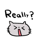 nenerin日常会話スタンプ323英語気遣い（個別スタンプ：35）