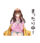 ひきこもり女子のゆるホーム♡（個別スタンプ：12）