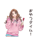ひきこもり女子のゆるホーム♡（個別スタンプ：20）