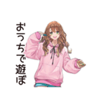 ひきこもり女子のゆるホーム♡（個別スタンプ：36）
