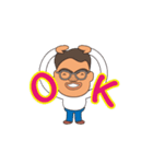 うごくKちゃん（個別スタンプ：3）