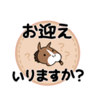 【大きい文字】ウマの毎日（個別スタンプ：11）