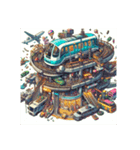 カプセルモノレール『BOMBERS 』発進！（個別スタンプ：14）
