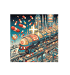 カプセルモノレール『BOMBERS 』発進！（個別スタンプ：16）