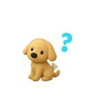 ティッシュケース犬 ポチ 3DCG風（個別スタンプ：4）