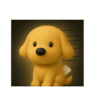 ティッシュケース犬 ポチ 3DCG風（個別スタンプ：10）
