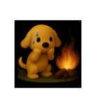 ティッシュケース犬 ポチ 3DCG風（個別スタンプ：16）