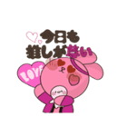 うさぎs.（個別スタンプ：9）