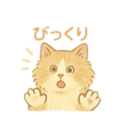 おおきいふわふわ猫のすいちゃん（個別スタンプ：13）