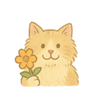 おおきいふわふわ猫のすいちゃん（個別スタンプ：21）