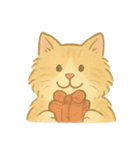 おおきいふわふわ猫のすいちゃん（個別スタンプ：25）