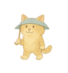 おおきいふわふわ猫のすいちゃん（個別スタンプ：28）