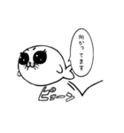 シロタマちゃんが活躍するスタンプ（個別スタンプ：4）