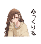 マイペース女子★のんびりカフェ（個別スタンプ：8）