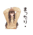 マイペース女子★のんびりカフェ（個別スタンプ：15）