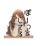 マイペース女子★のんびりカフェ（個別スタンプ：25）