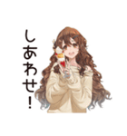 マイペース女子★のんびりカフェ（個別スタンプ：33）