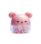クラゲくまゆるゆる暮らし（個別スタンプ：4）