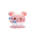 クラゲくまゆるゆる暮らし（個別スタンプ：6）