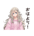 寝落ち女子の遅刻★返信（個別スタンプ：2）