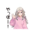 寝落ち女子の遅刻★返信（個別スタンプ：3）