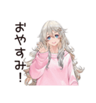 寝落ち女子の遅刻★返信（個別スタンプ：7）