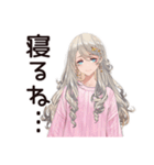 寝落ち女子の遅刻★返信（個別スタンプ：13）