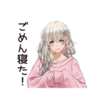 寝落ち女子の遅刻★返信（個別スタンプ：25）