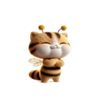 ハチねこ飛べません,（個別スタンプ：8）