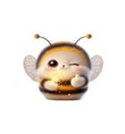 ハチねこ飛べません,（個別スタンプ：24）