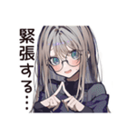人見知り女子の日常☆（個別スタンプ：5）